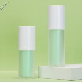 Round replaceable airless bottle